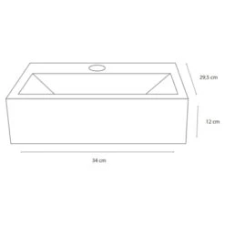 Differnz Dif Fonteinset Argus Wit -Badkamer Winkel 123 2452