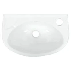 OK Fonteinset Ovaal 36x23.5x16 Cm -Badkamer Winkel 123 2478