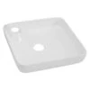 Van Marcke Waskom Fontana Opbouw Wit Keramiek 40x40x12.5 Cm -Badkamer Winkel 123 2485