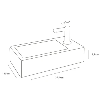 Differnz Fonteinset Helios Wit 36x18x8 Cm 12 Differnz Fonteinset Helios Wit 36x18x8 Cm - Afbeelding 10
