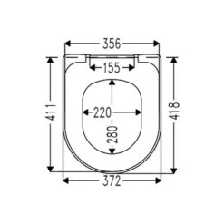 Cedo Tropea Beach Wc Bril Wit Softclose D-vorm Thermoplast 9 Cedo Tropea Beach Wc Bril Wit Softclose D-vorm Thermoplast -Badkamer Winkel 123 2563