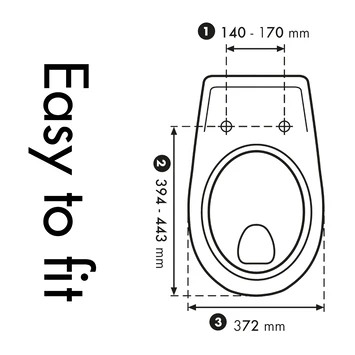 Cedo Tropea Beach Wc Bril Pergamon Softclose D-vorm Thermoplast 6 Cedo Tropea Beach Wc Bril Pergamon Softclose D-vorm Thermoplast - Afbeelding 4
