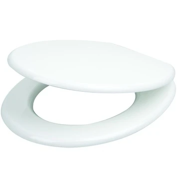 OK WC Bril Wit Hout 4 OK WC Bril Wit Hout - Afbeelding 2