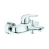 Grohe Badkraan Wave Chroom 15 Cm 2 Grohe Badkraan Wave Chroom 15 Cm -Badkamer Winkel 123 260