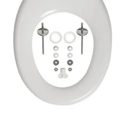 Tiger WC Bril Aiden Wit Kunststof Met Softclose -Badkamer Winkel 123 2603