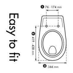 Cedo Sahara Wc Bril Softclose Duroplast -Badkamer Winkel 123 2650