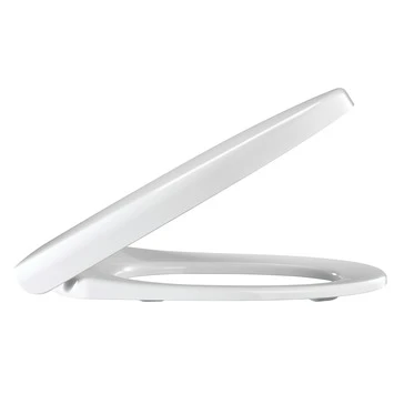 Pressalit D-vorm WC Bril Wit Kunststof Met Softclose 6 Pressalit D-vorm WC Bril Wit Kunststof Met Softclose - Afbeelding 4