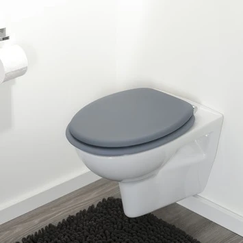 Tiger WC Bril Reno Grijs 6 Tiger WC Bril Reno Grijs - Afbeelding 4