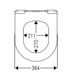 Cedo Vero Beach Wc Bril Pergamon Softclose D-vorm Duroplast 9 Cedo Vero Beach Wc Bril Pergamon Softclose D-vorm Duroplast -Badkamer Winkel 123 2704