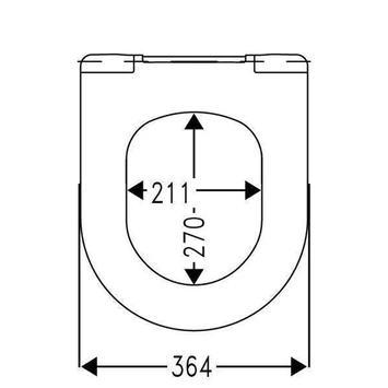 Cedo Vero Beach Wc Bril Pergamon Softclose D-vorm Duroplast 5 Cedo Vero Beach Wc Bril Pergamon Softclose D-vorm Duroplast - Afbeelding 3