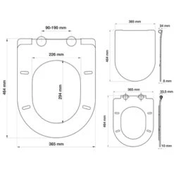 Tiger WC Bril Carter Wit Met Softclose -Badkamer Winkel 123 2721