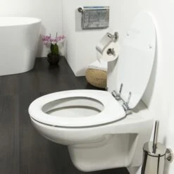 Tiger WC Bril Reno Wit MDF Met Softclose -Badkamer Winkel 123 2725
