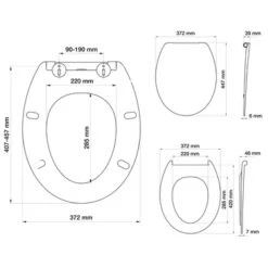 Tiger Wc-bril Blade Wit Met Sofclose En Quick-release -Badkamer Winkel 123 2747