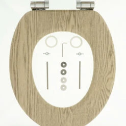 Tiger WC Bril Steigerhout Met Softclose -Badkamer Winkel 123 2756