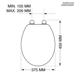 Tiger WC Bril Steigerhout Met Softclose -Badkamer Winkel 123 2757