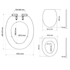 Tiger WC Bril Mississippi Wit Hout Met Softclose -Badkamer Winkel 123 2847