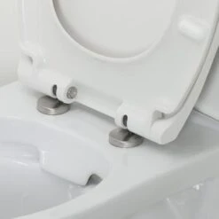 Tiger WC Bril Speckels Duroplast Zwart-wit -Badkamer Winkel 123 2850