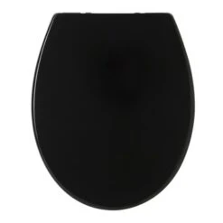 Tiger WC Bril Aiden Zwart Kunststof Met Softclose