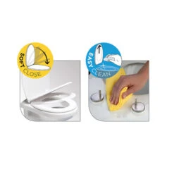 Tiger WC Bril Aiden Zwart Kunststof Met Softclose -Badkamer Winkel 123 2856