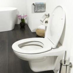 Tiger WC Bril Ventura Wit Kunststof Met Softclose -Badkamer Winkel 123 2862