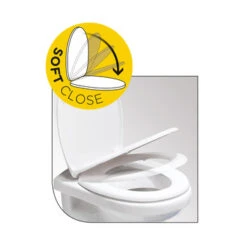 Tiger WC Bril Douglas Walnoot Hout Met Softclose -Badkamer Winkel 123 2879