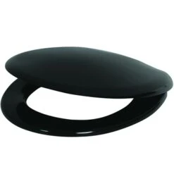 Handson WC Bril Timo Zwart Kunststof Met Softclose