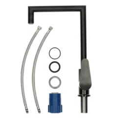 Absolut Keukenkraan Fasso Met Hendel Grafiet -Badkamer Winkel 123 3021