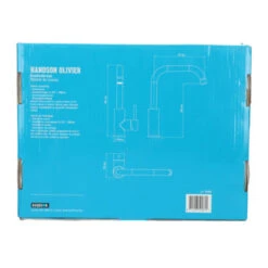 Handson Keukenkraan Olivier Met Hendel Mat Zwart 29 Handson Keukenkraan Olivier Met Hendel Mat Zwart -Badkamer Winkel 123 3037