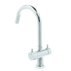 Atlantic Keukenkraan Adrian 2-knops Chroom -Badkamer Winkel 123 3049