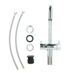 Atlantic Keukenkraan Adrian 2-knops Chroom -Badkamer Winkel 123 3055