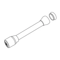 Tiger Splash Kraanslang Silverflex Supreme Met Waterbesparende Keukendouche En Kogelgewricht M22/M24 -Badkamer Winkel 123 3106