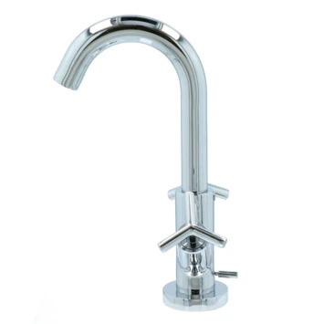 Absolut Wastafelkraan Post 2-knops Chroom 4 Absolut Wastafelkraan Post 2-knops Chroom - Afbeelding 2