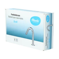 Atlantic Fonteinkraan Scott Met Draaiknop Chroom -Badkamer Winkel 123 3153