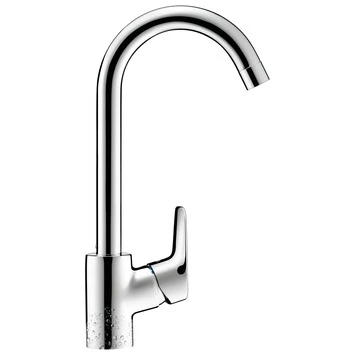 Hansgrohe Keukenkraan MyCube L Met Hendel Chroom 4 Hansgrohe Keukenkraan MyCube L Met Hendel Chroom - Afbeelding 2