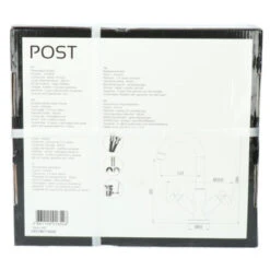 Absolut Wastafelkraan Post 2-knops Zwart -Badkamer Winkel 123 3210