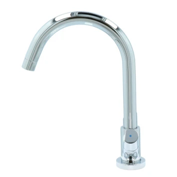 Aqualino Keukenkraan Fortore 2-knops Chroom 4 Aqualino Keukenkraan Fortore 2-knops Chroom - Afbeelding 2