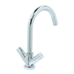 Aqualino Keukenkraan Fortore 2-knops Chroom 17 Aqualino Keukenkraan Fortore 2-knops Chroom -Badkamer Winkel 123 3228