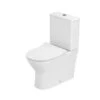 Atlantic Newport Toilet Duoblok Zonder Spoelrand PK/muuraansluiting -Badkamer Winkel 123 326