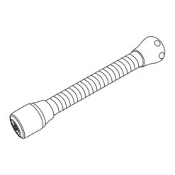 Tiger Splash Kraanslang Supreme Met Waterbesparende Keukendouche En Kogelgewricht 1/2" -Badkamer Winkel 123 3264