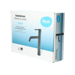 Atlantic Keukenkraan Kaden Met Hendel Zwart 28 Atlantic Keukenkraan Kaden Met Hendel Zwart -Badkamer Winkel 123 3281