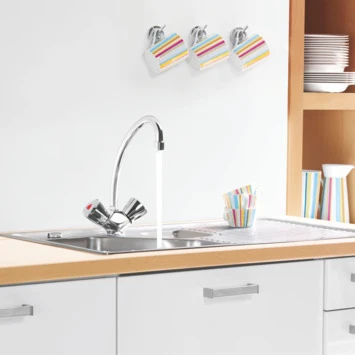 Grohe Keukenkraan Costa Trend 2-knops Chroom 3 Grohe Keukenkraan Costa Trend 2-knops Chroom
