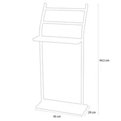 Sealskin Handdoekrek Modern Metaal Wit -Badkamer Winkel 123 33