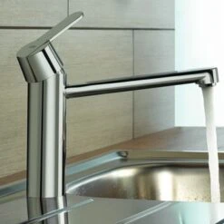 Grohe Keukenkraan Get M Met Hendel Chroom 7 Grohe Keukenkraan Get M Met Hendel Chroom -Badkamer Winkel 123 3356