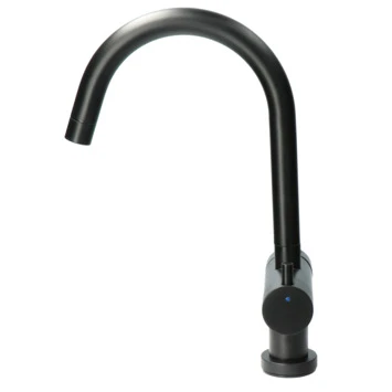 Atlantic Keukenkraan Adrian 2-knops Zwart 4 Atlantic Keukenkraan Adrian 2-knops Zwart - Afbeelding 2