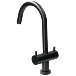 Atlantic Keukenkraan Adrian 2-knops Zwart 15 Atlantic Keukenkraan Adrian 2-knops Zwart -Badkamer Winkel 123 3363