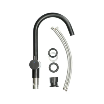 Atlantic Keukenkraan Adrian 2-knops Zwart 11 Atlantic Keukenkraan Adrian 2-knops Zwart - Afbeelding 9