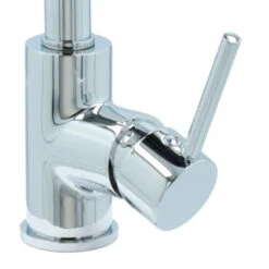 Atlantic Keukenkraan Jeremy Met Hendel En Uittrekbare Sproeikop Chroom -Badkamer Winkel 123 3381