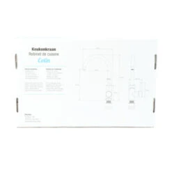 Atlantic Keukenkraan Colin Met Hendel Chroom 27 Atlantic Keukenkraan Colin Met Hendel Chroom -Badkamer Winkel 123 3404