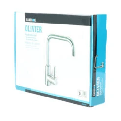 Handson Keukenkraan Olivier Met Hendel Chroom 24 Handson Keukenkraan Olivier Met Hendel Chroom -Badkamer Winkel 123 3447