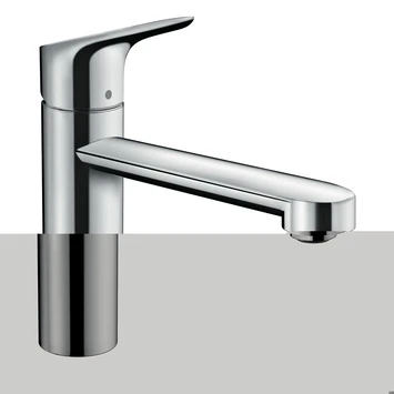 Hansgrohe Keukenkraan Focus M43 Met Hendel RVS 120 3 Hansgrohe Keukenkraan Focus M43 Met Hendel RVS 120